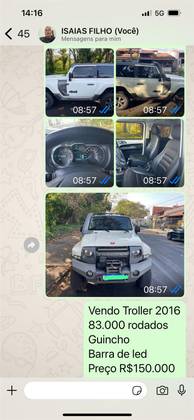 TROLLER T4 3.2 XLT 4X4 20V TURBO INTERCOOLER DIESEL 2P MANUAL TROLLER T4 3.2 XLT 4X4 20V TURBO INTERCOOLER DIESEL 2P MANUAL